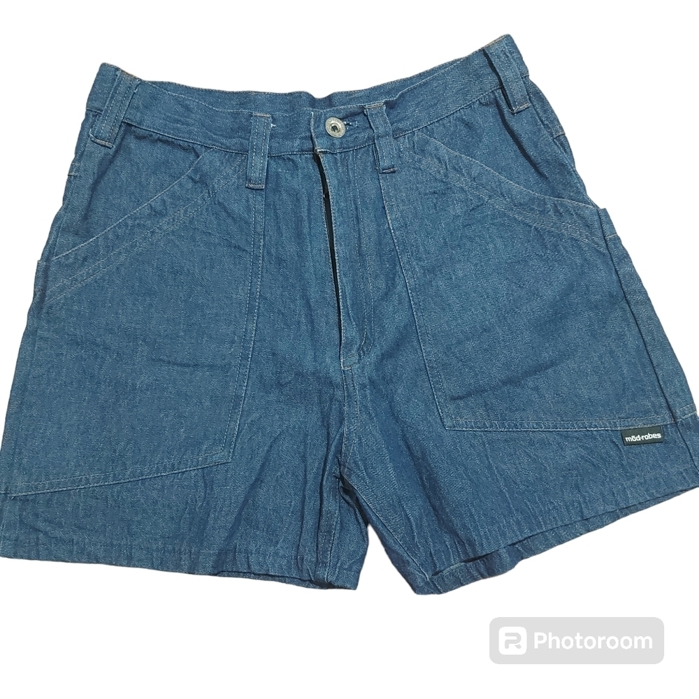MODROBES Made in Canada high rise denim Jeans shorts Size M